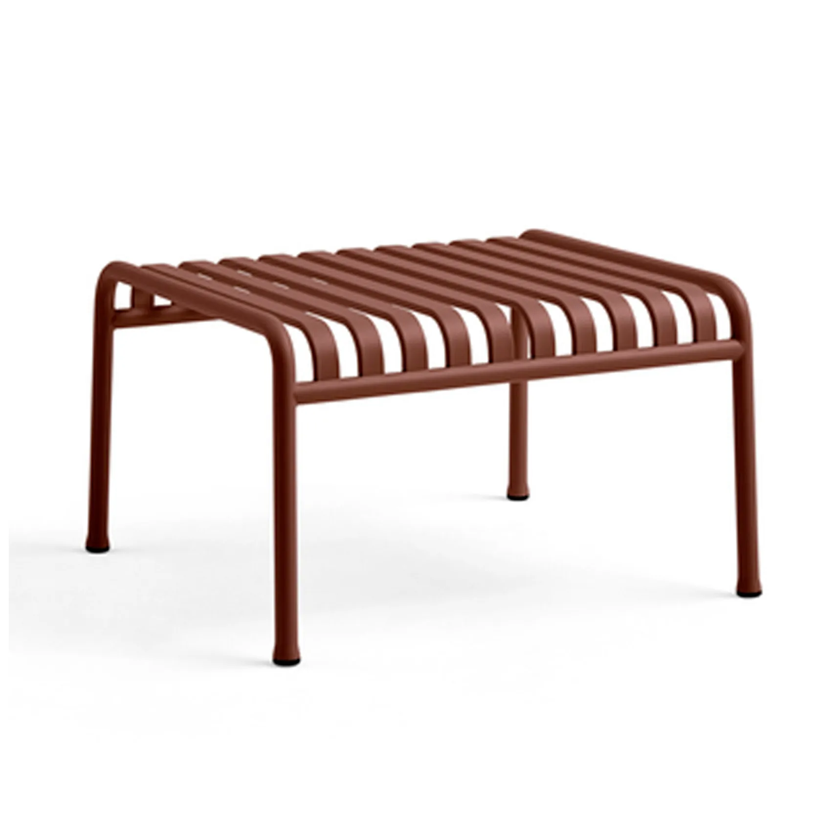 Poggiapiedi Palissade Ottoman, Iron red HAY