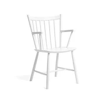 Poltrona J42 - White lacquered beech - HAY