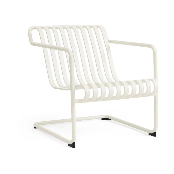 Poltrona lounge bassa Palissade Cantilever - Cream white - HAY