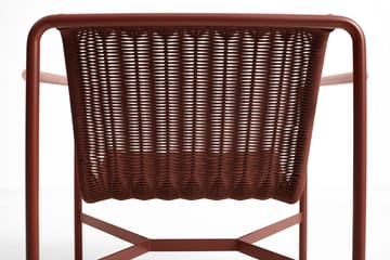 Poltrona lounge Palissade Cord Low   - Iron red - HAY