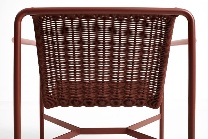 Poltrona lounge Palissade Cord Low  , Iron red HAY