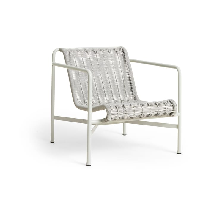 Poltrona lounge Palissade Cord Low   - Sky grey - HAY