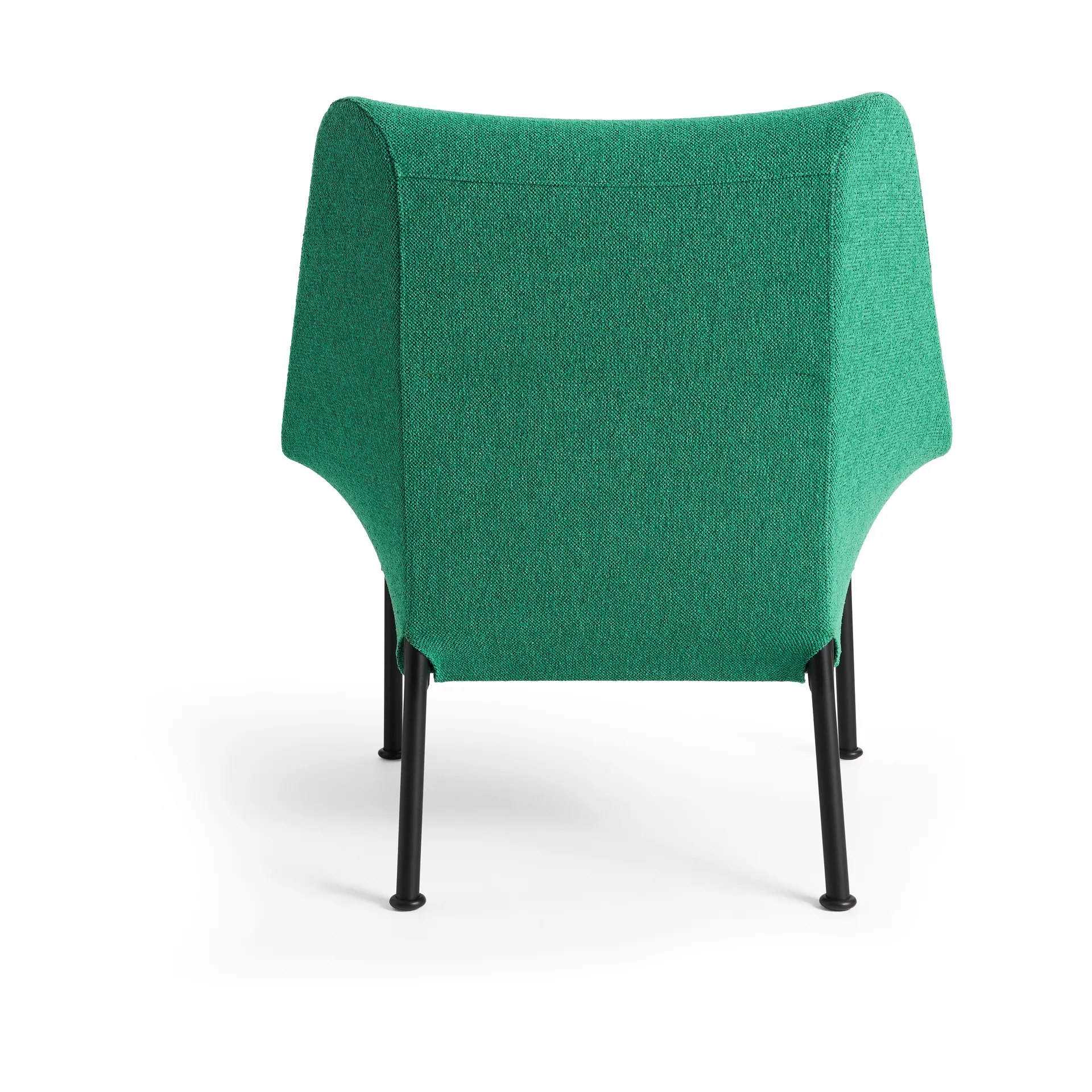 Poltrona O2 Lounge Chair, Soft green-acciaio verniciato nero HAY