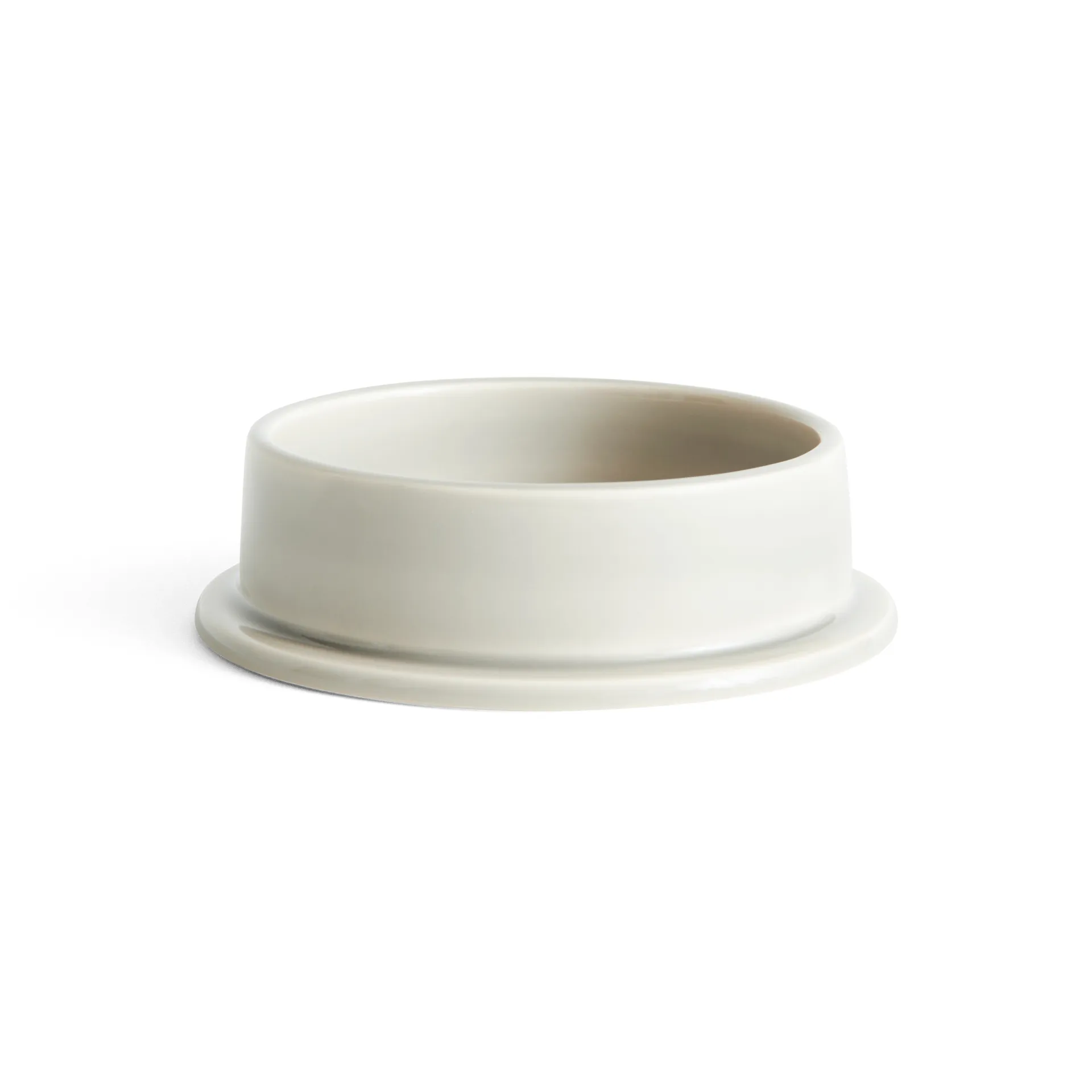 Portacandela largo Column, grande, Ø 12,8 cm, Grigio chiaro HAY