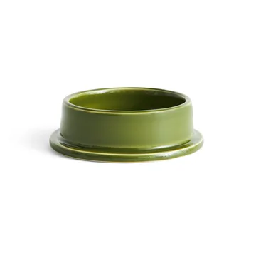 Portacandela largo Column, medio, Ø 11 cm - Verde militare - HAY