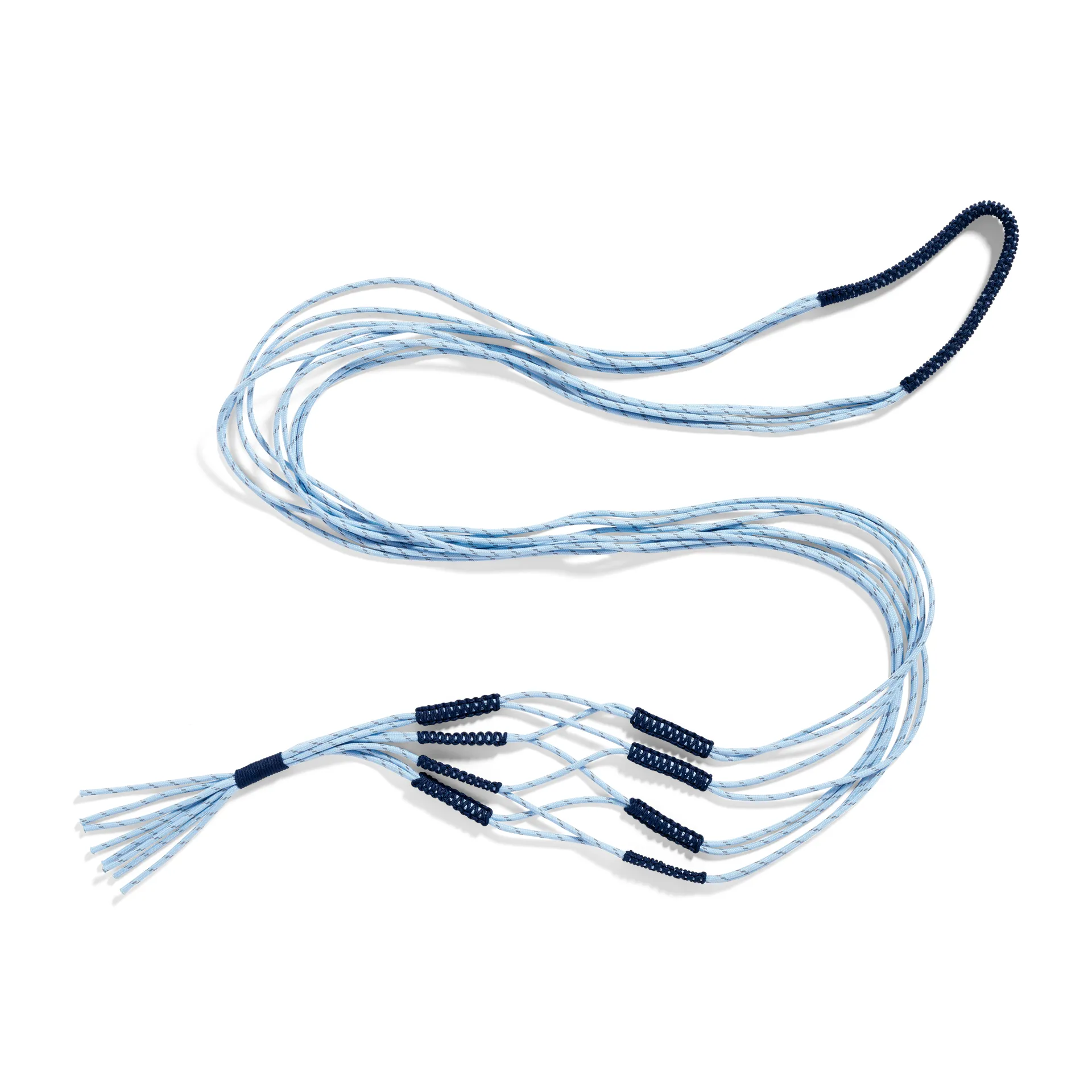 Portavaso in corda Phanta, Azzurro HAY