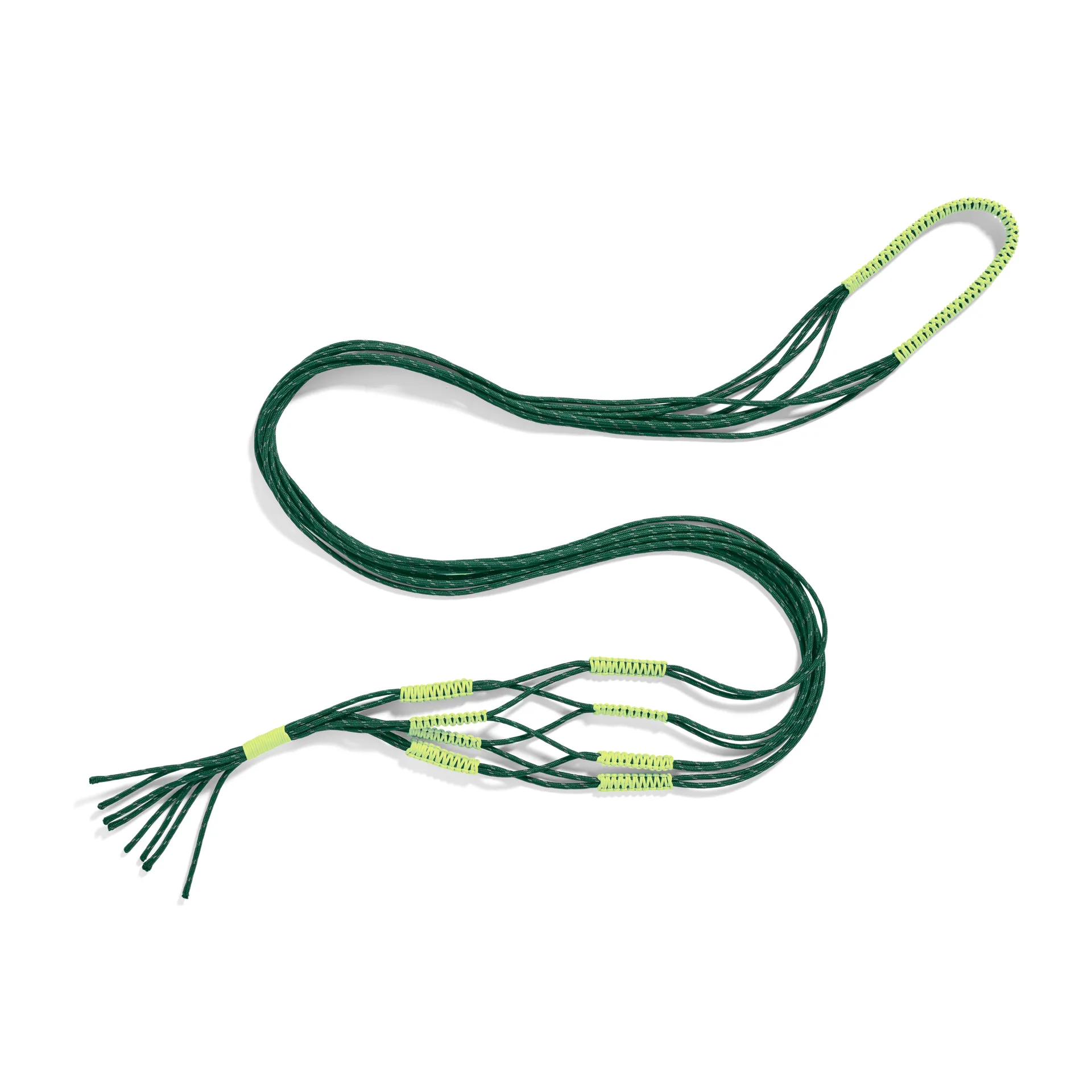 Portavaso in corda Phanta, Verde HAY