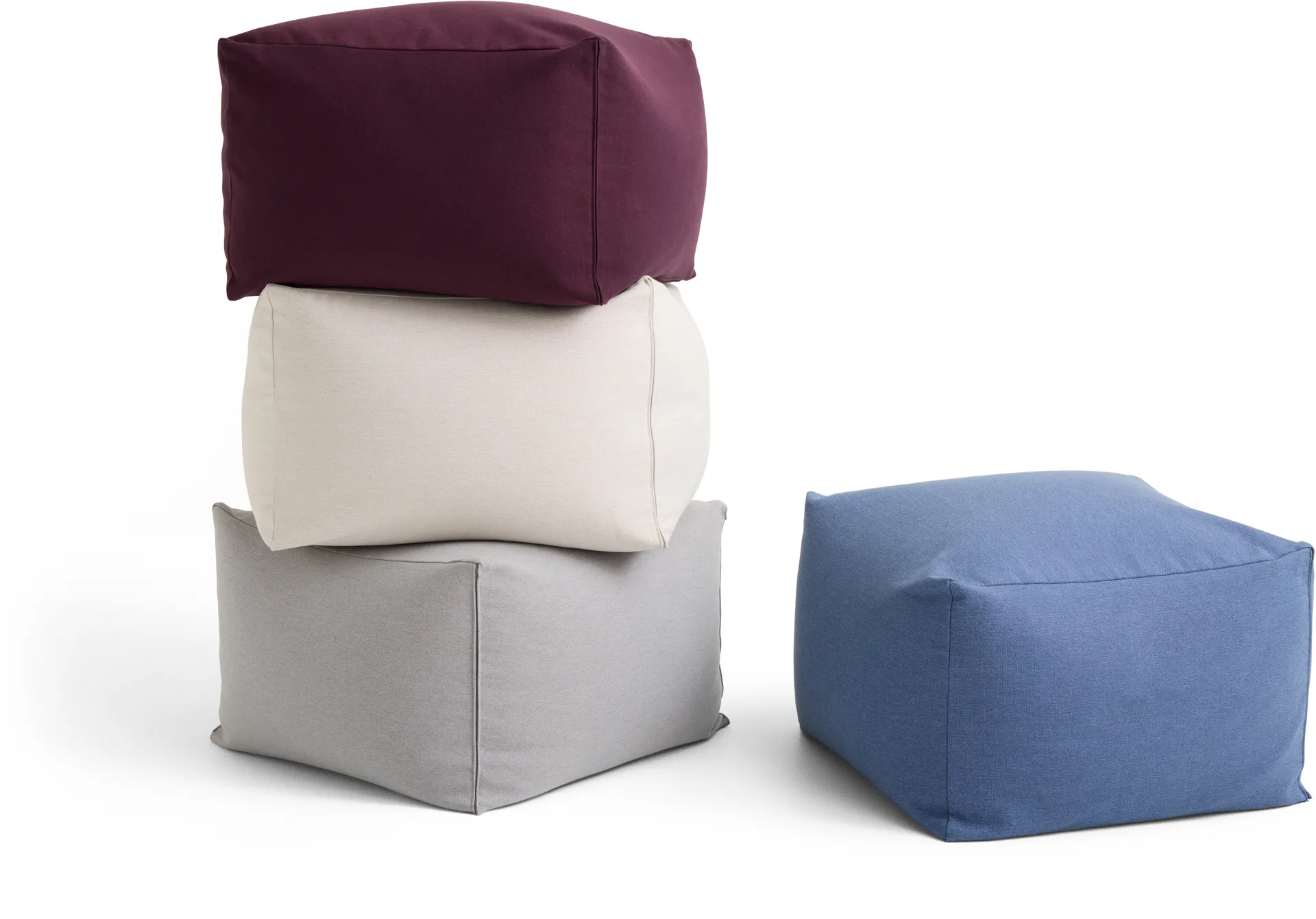 Pouf Story 40x49x49 cm, Blu HAY