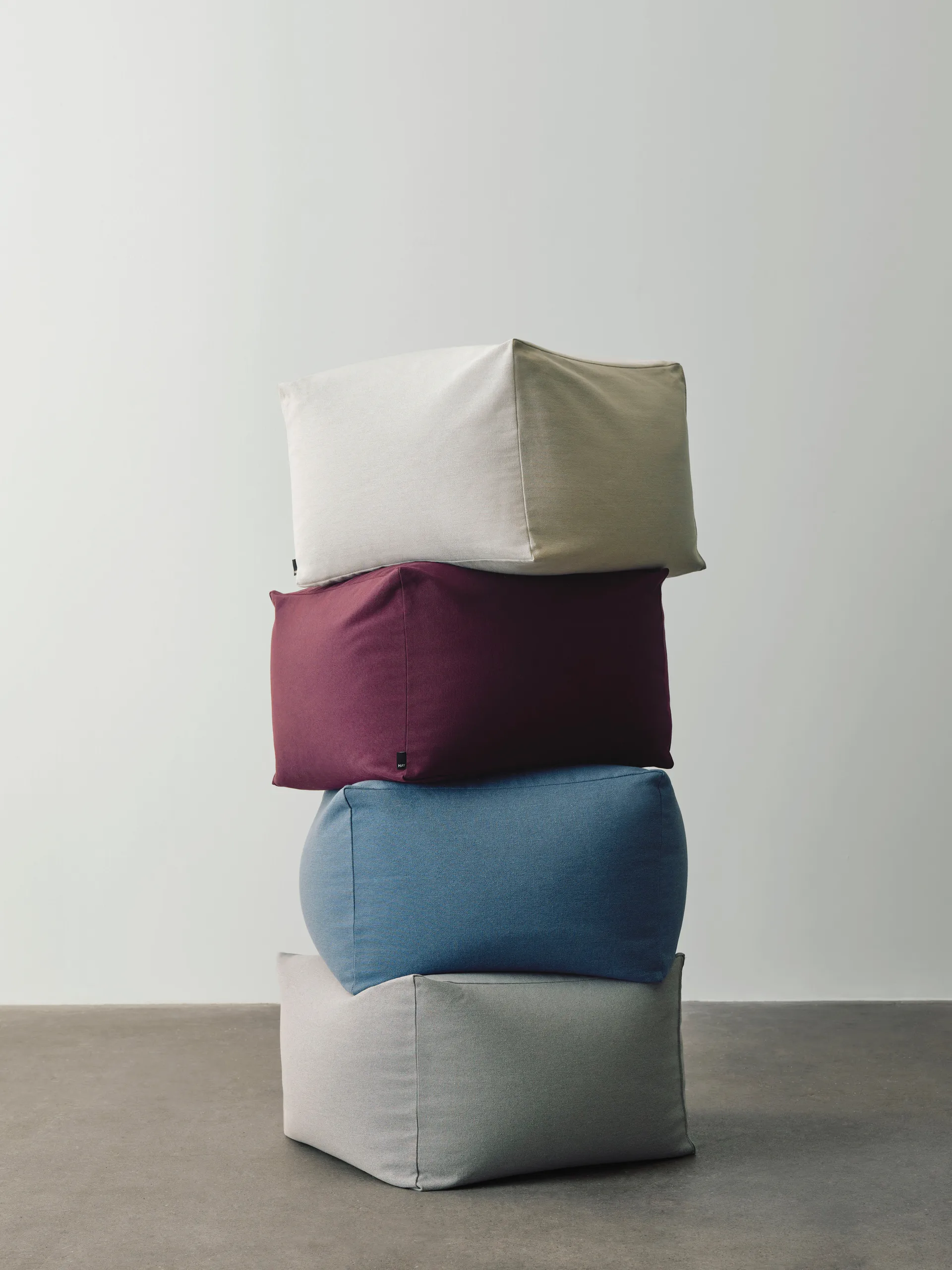 Pouf Story 40x49x49 cm, Grigio HAY