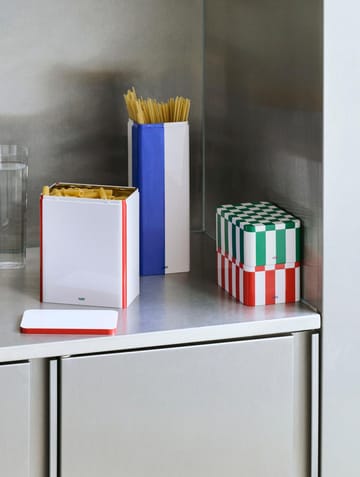 Recipiente in vetro Tin Container medium - Marrone-midnight blue - HAY