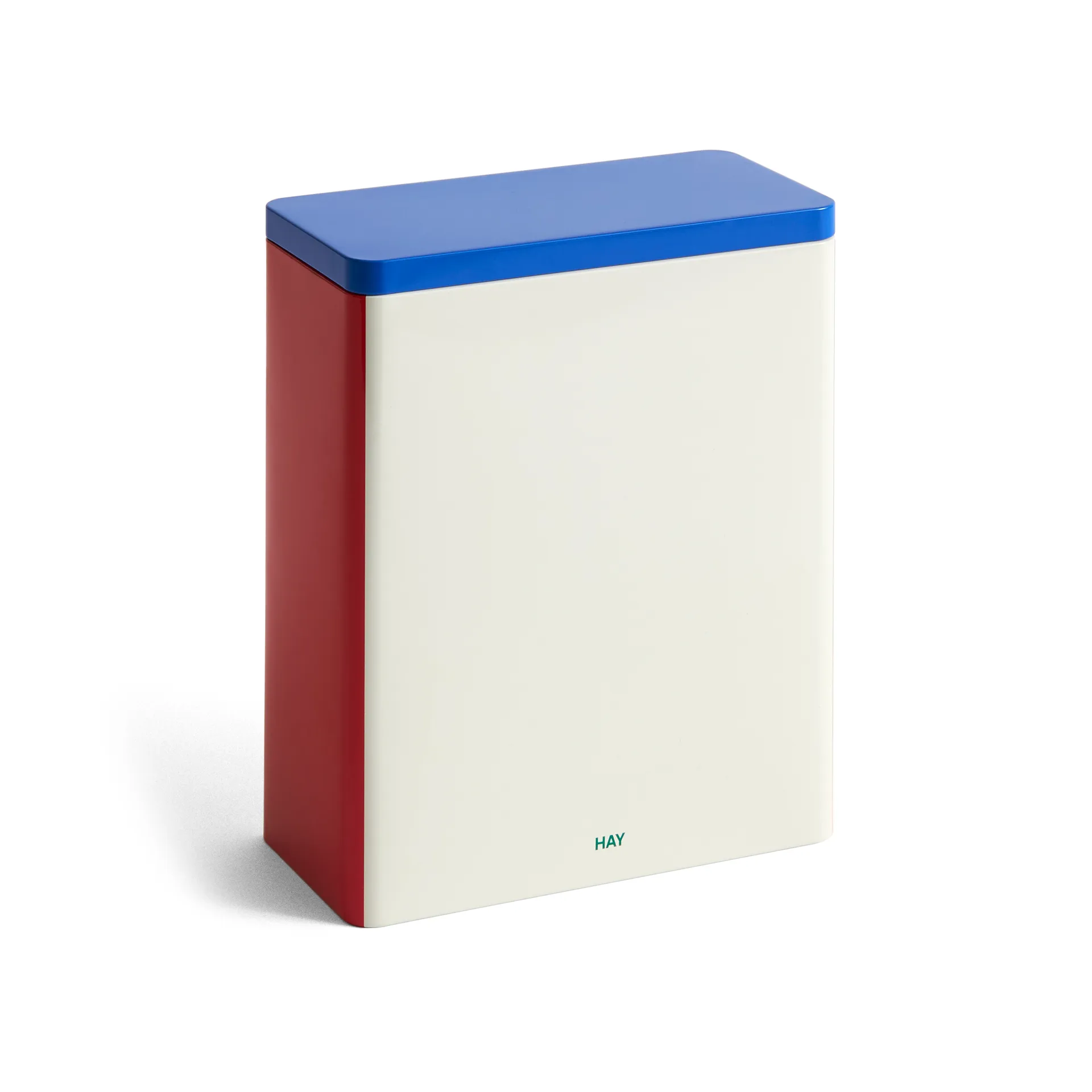 Recipiente in vetro Tin Container x-large, Off white-blue-red HAY