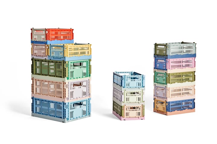 Scatola portaoggetti Colour Crate Mix S 17x26.5 cm, Golden yellow HAY