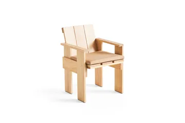 Sedia con braccioli Crate Dining Chair - Water-based lacquered pinewood - HAY