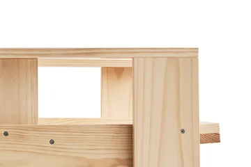 Sedia con braccioli Crate Dining Chair - Water-based lacquered pinewood - HAY