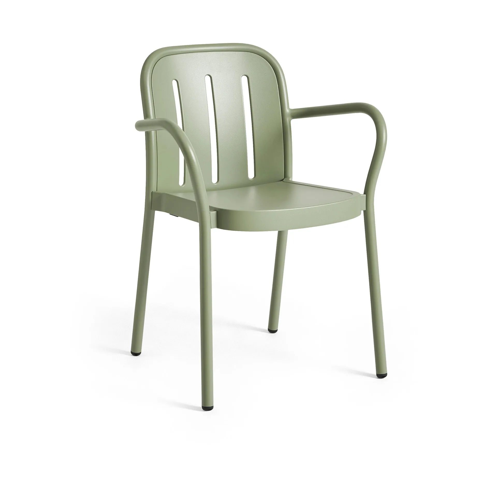 Sedia con braccioli Deville, Thyme green HAY