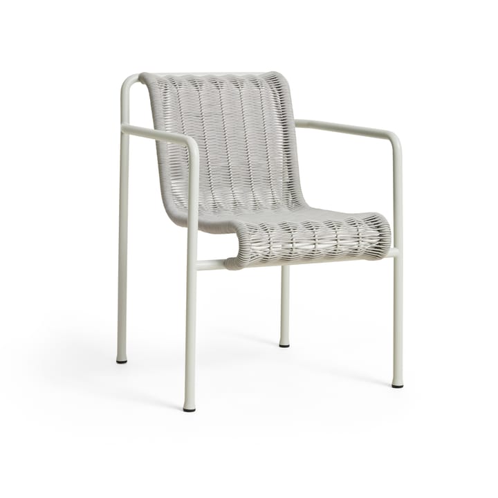 Sedia con braccioli Palissade Cord Dining   - Sky grey - HAY