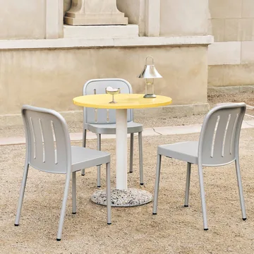 Sedia Deville - Grigio argento - HAY