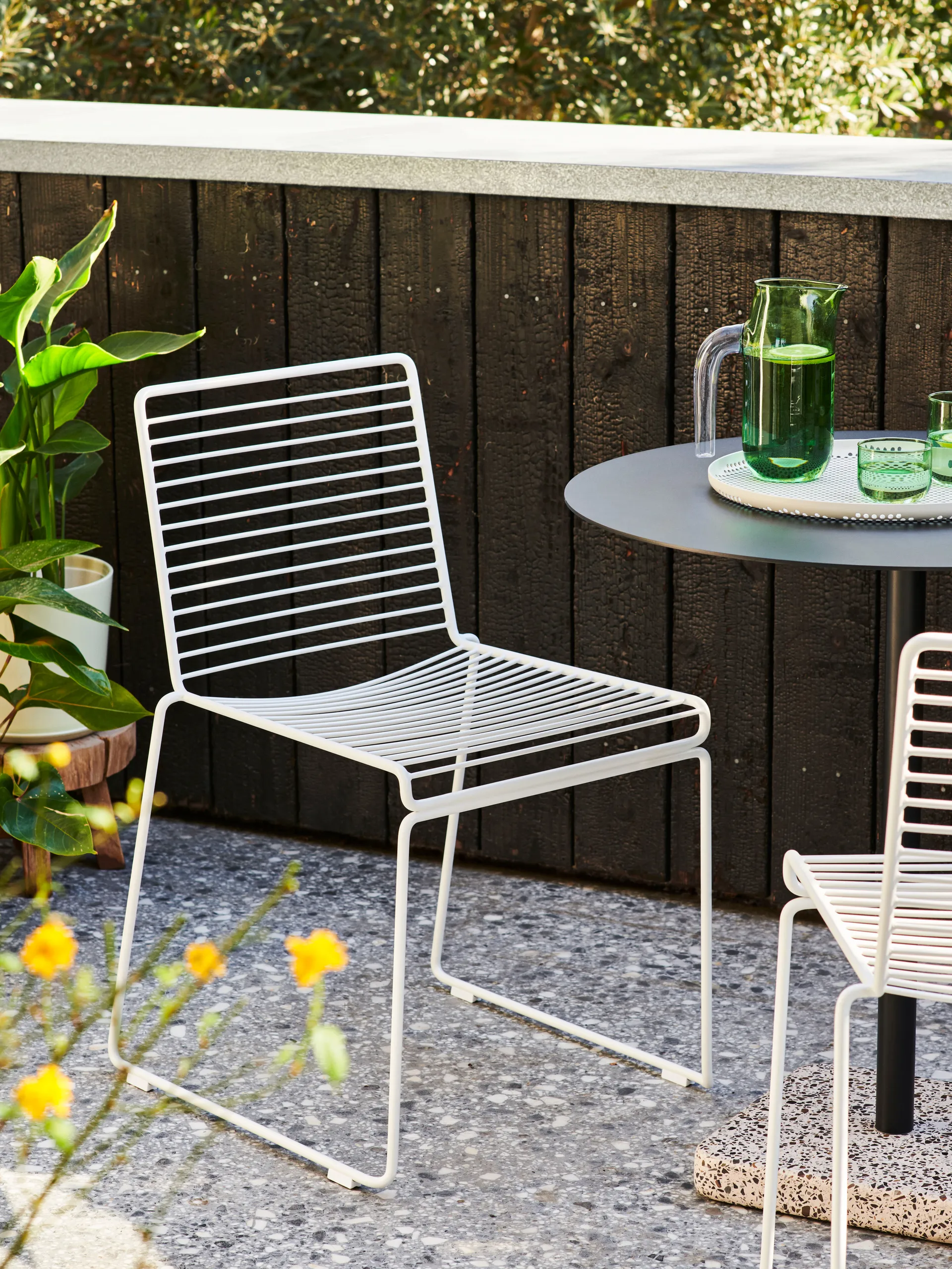 Sedia Hee, White HAY