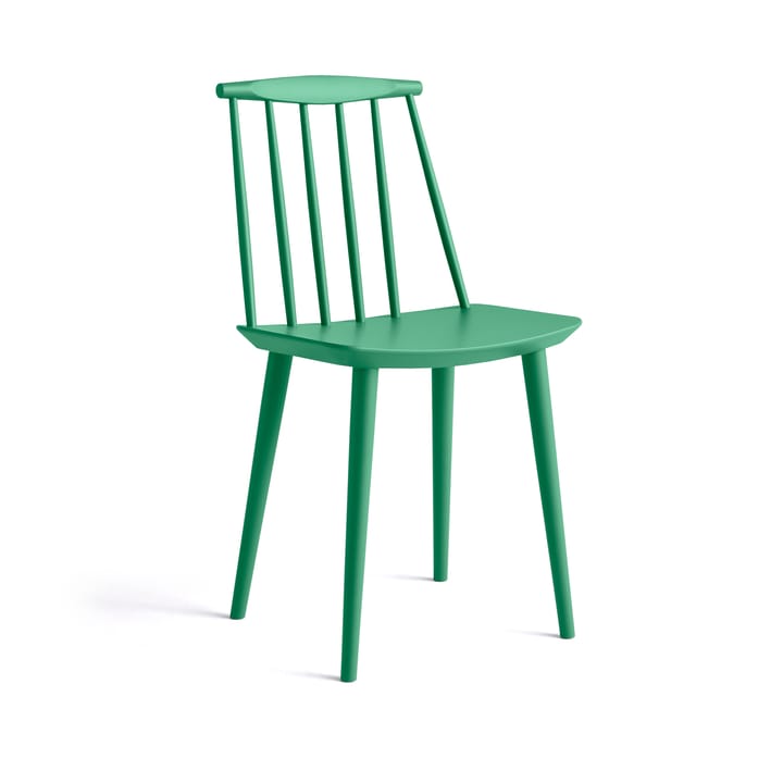 Sedia J77 - Faggio laccato verde giada  - HAY