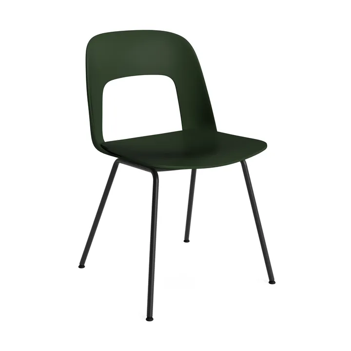 Sedia Layout Chair 111 - Bottle green-black - HAY