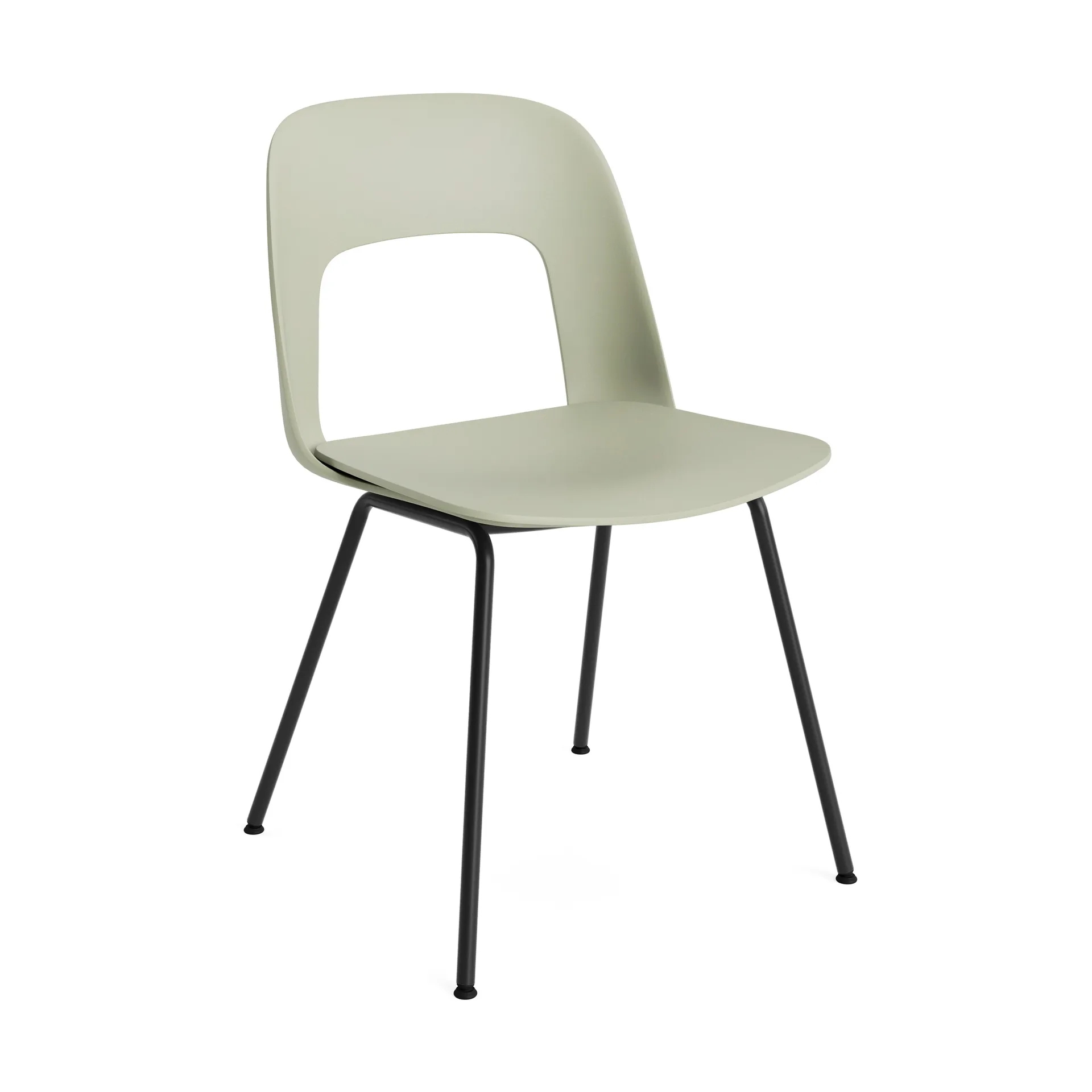 Sedia Layout Chair 111, Pastel green-black HAY
