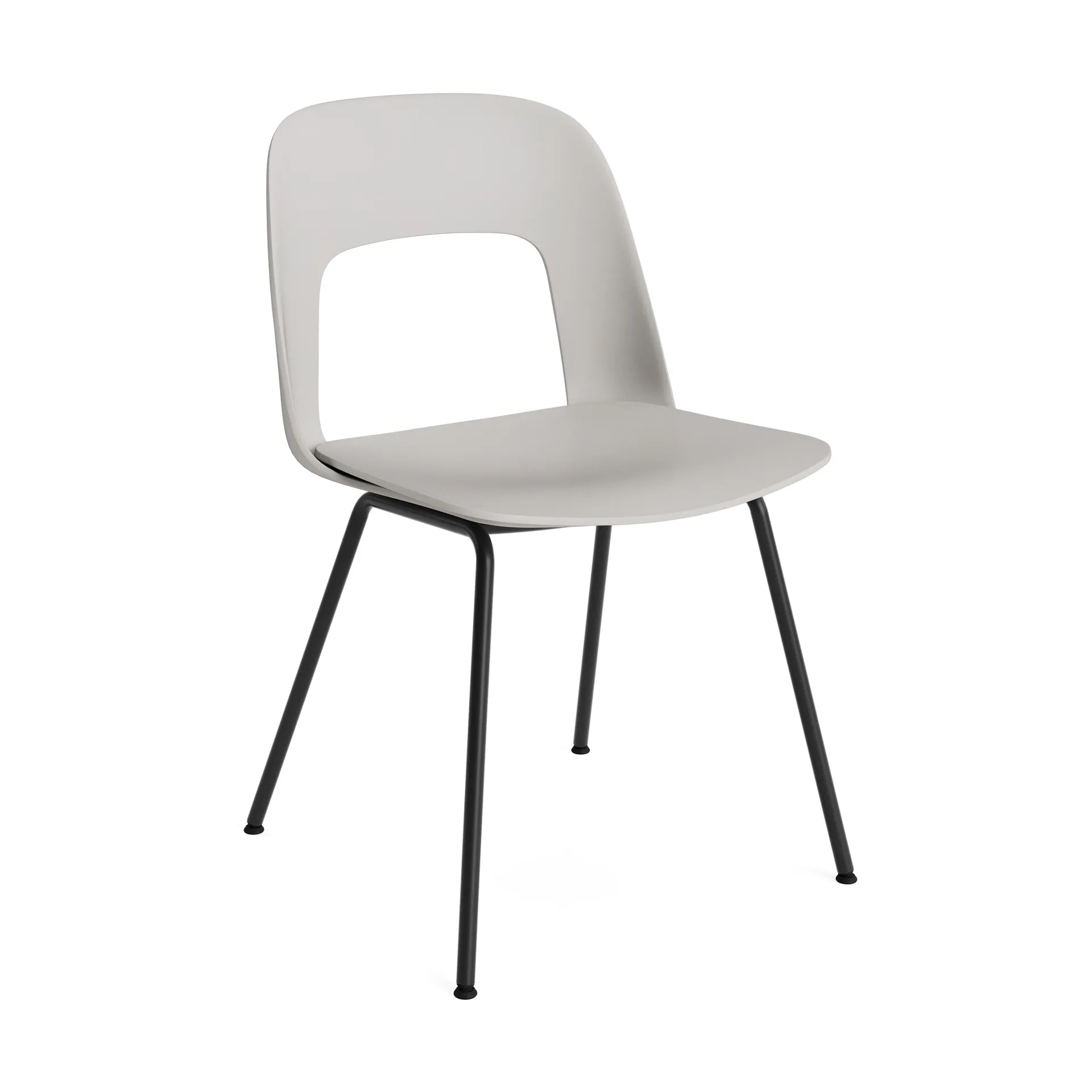 Sedia Layout Chair 111, Sky grey-black HAY