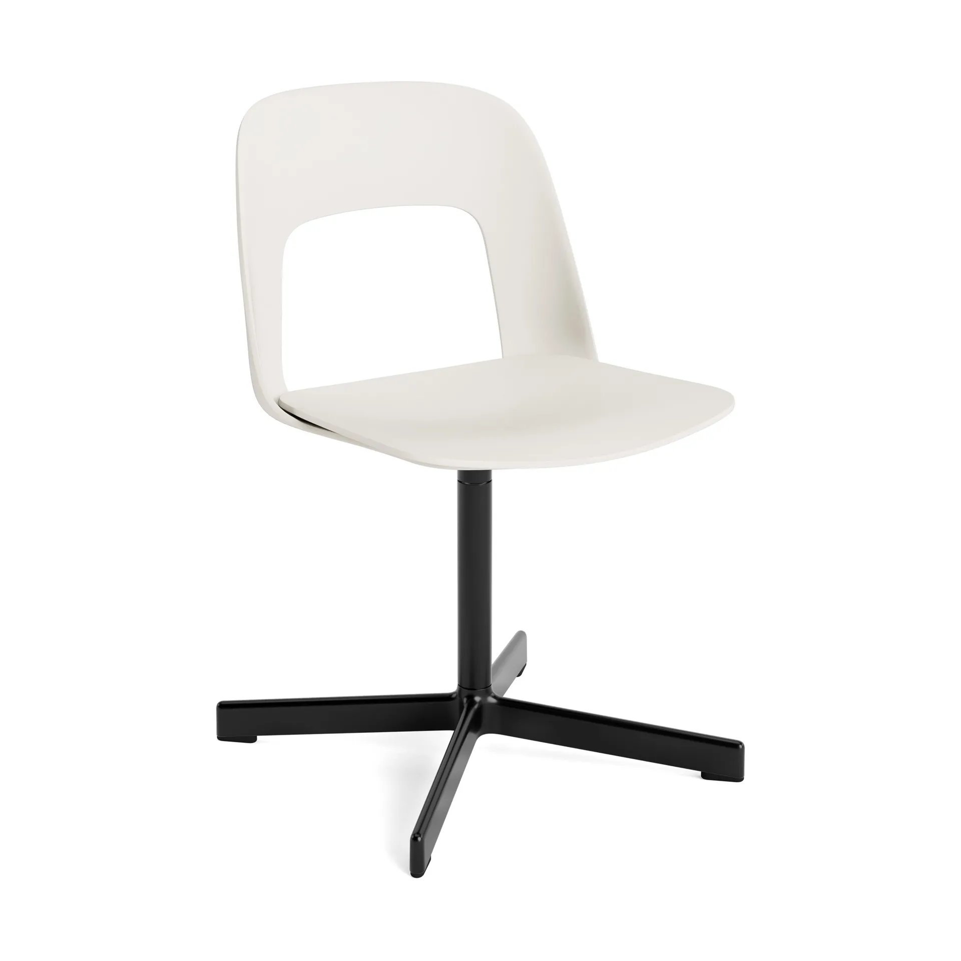Sedia Layout Chair 131, Cream white-black HAY