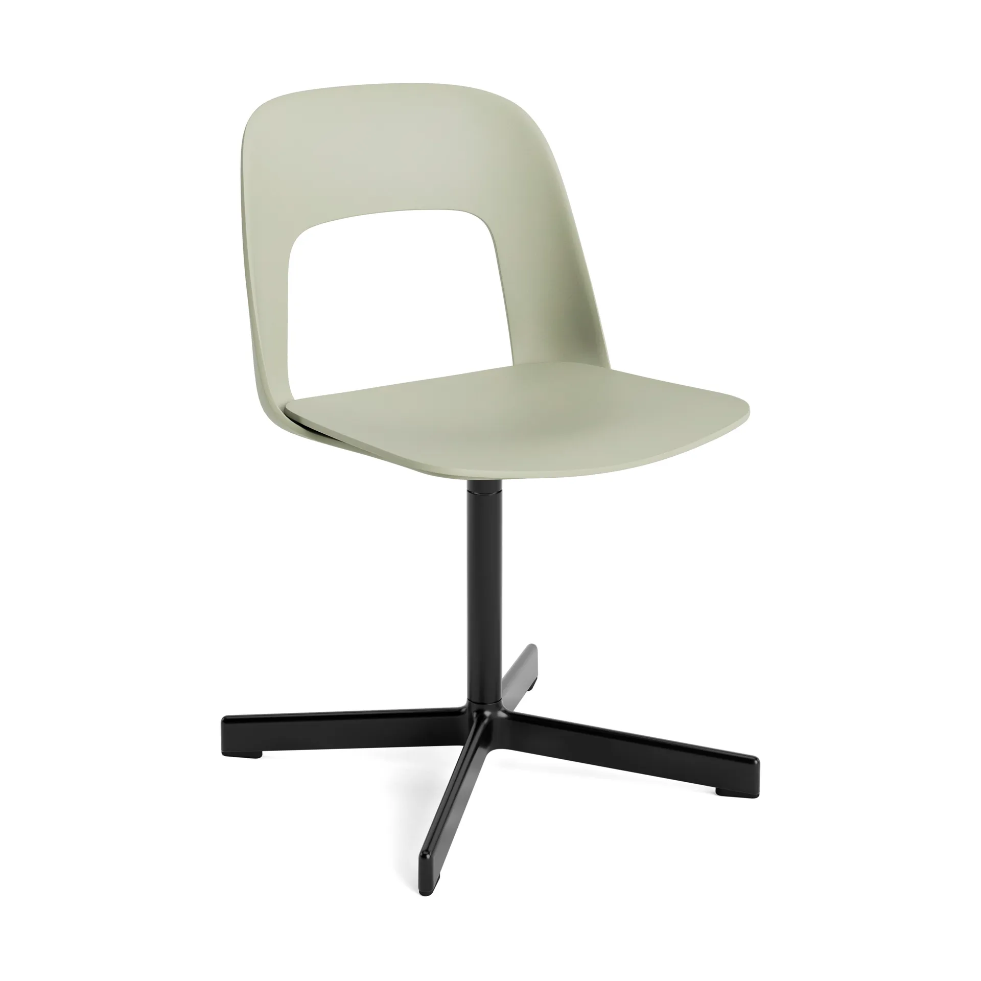 Sedia Layout Chair 131, Pastel green-black HAY