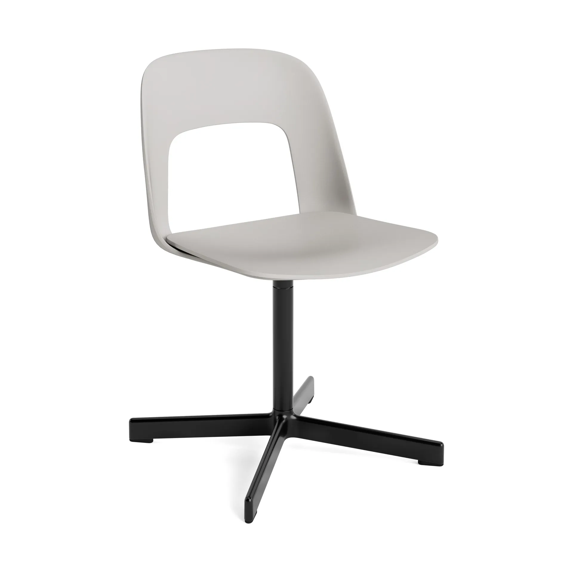 Sedia Layout Chair 131, Sky grey-black HAY