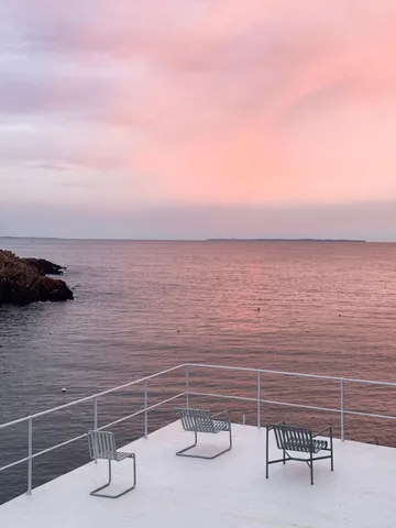 Sedia Palissade Cantilever - Acciaio zincato a caldo - HAY