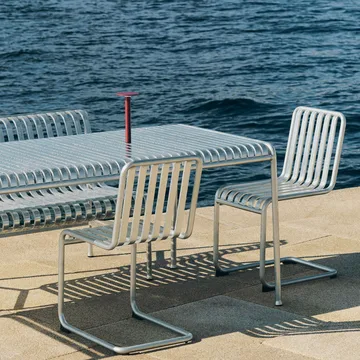 Sedia Palissade Cantilever - Acciaio zincato a caldo - HAY