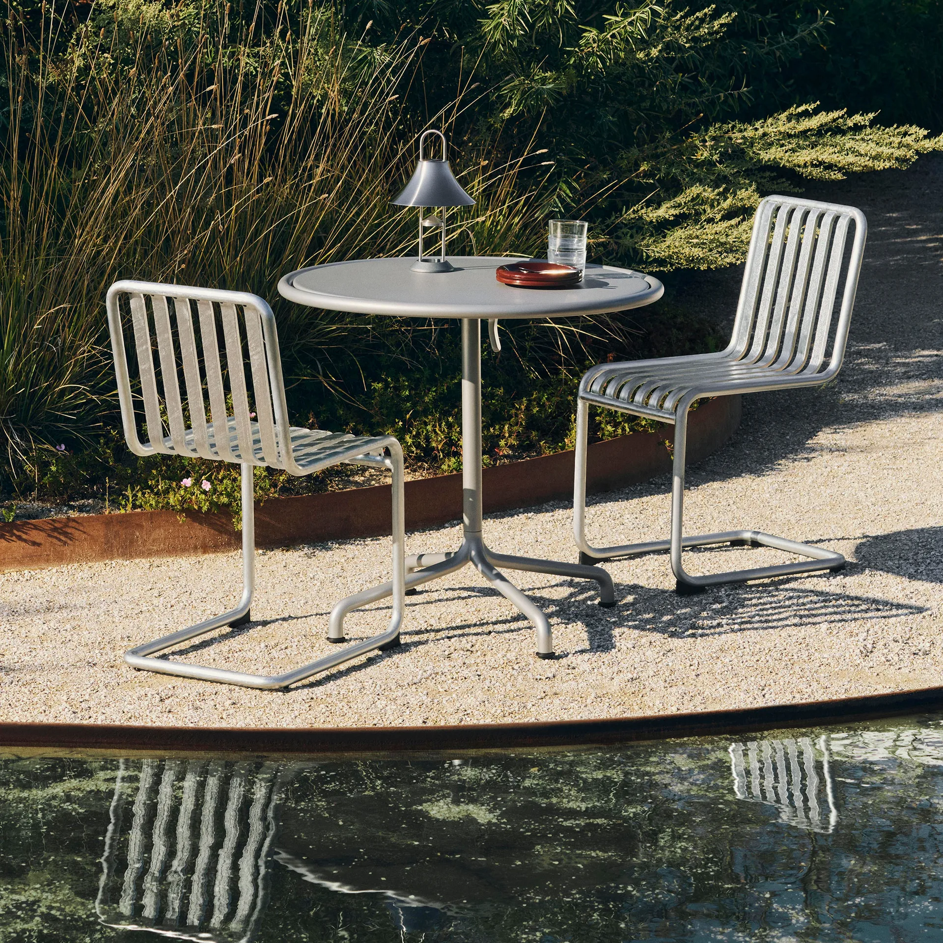 Sedia Palissade Cantilever, Sky grey HAY