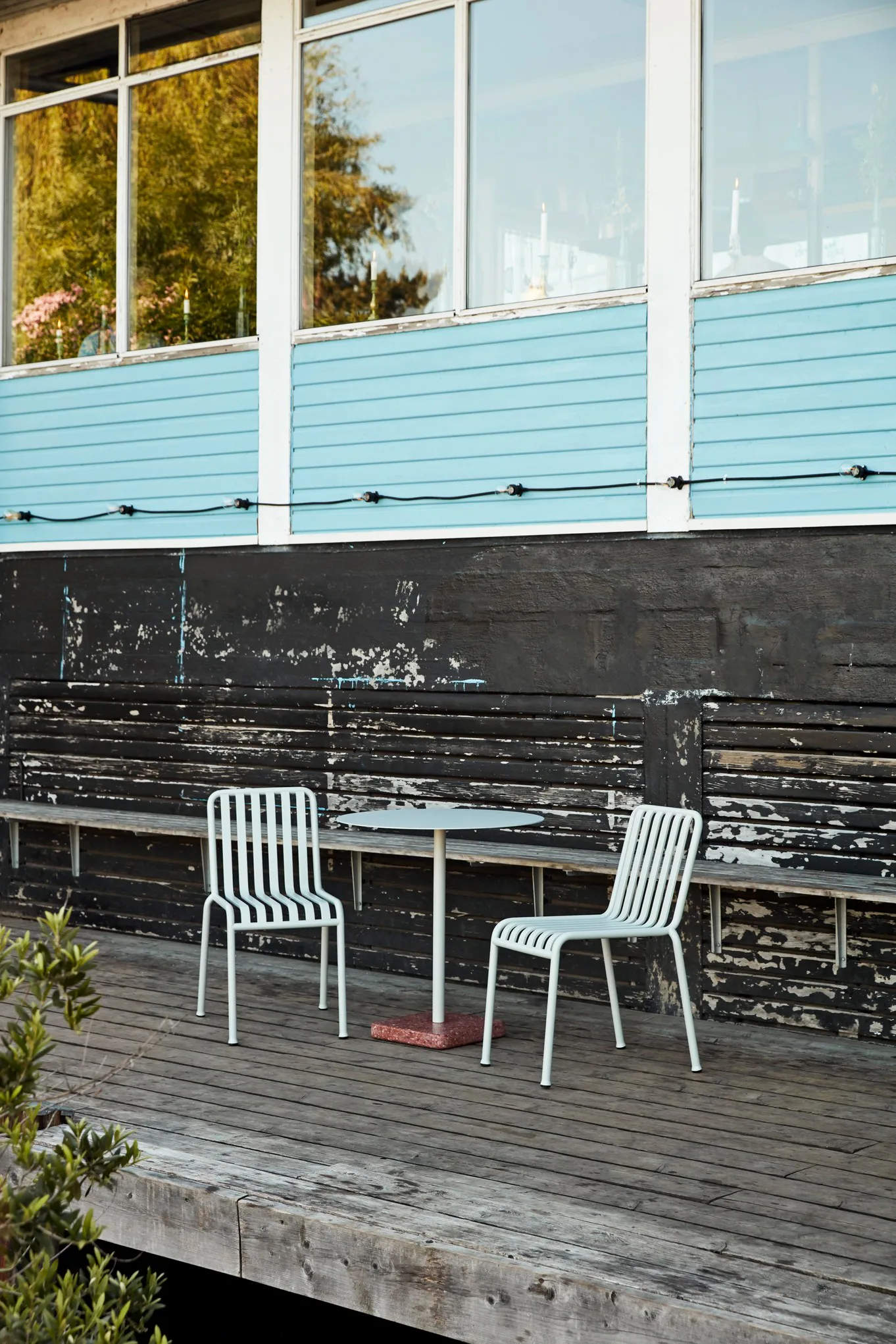 Sedia Palissade, Sky grey HAY