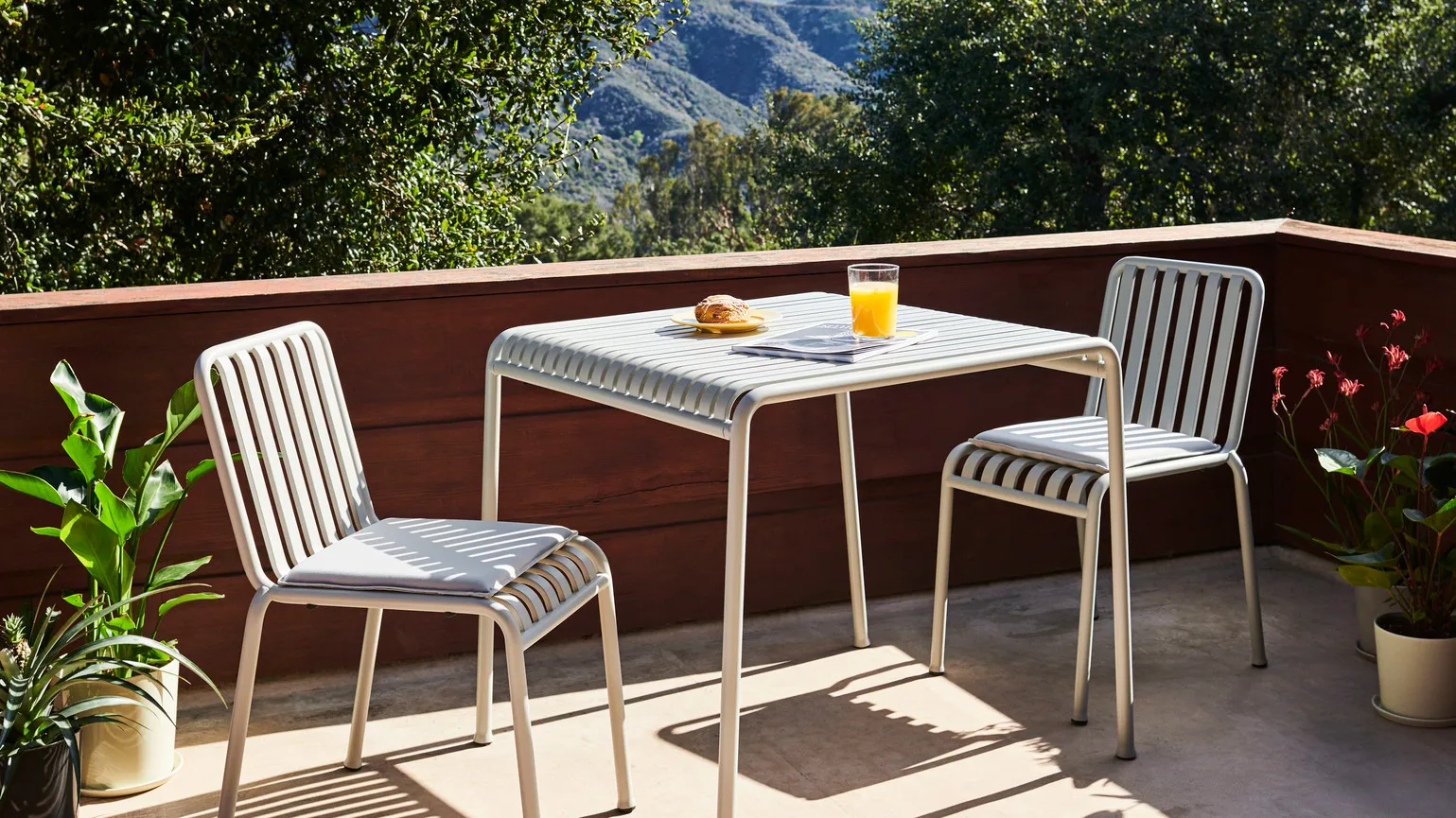 Sedia Palissade, Sky grey HAY