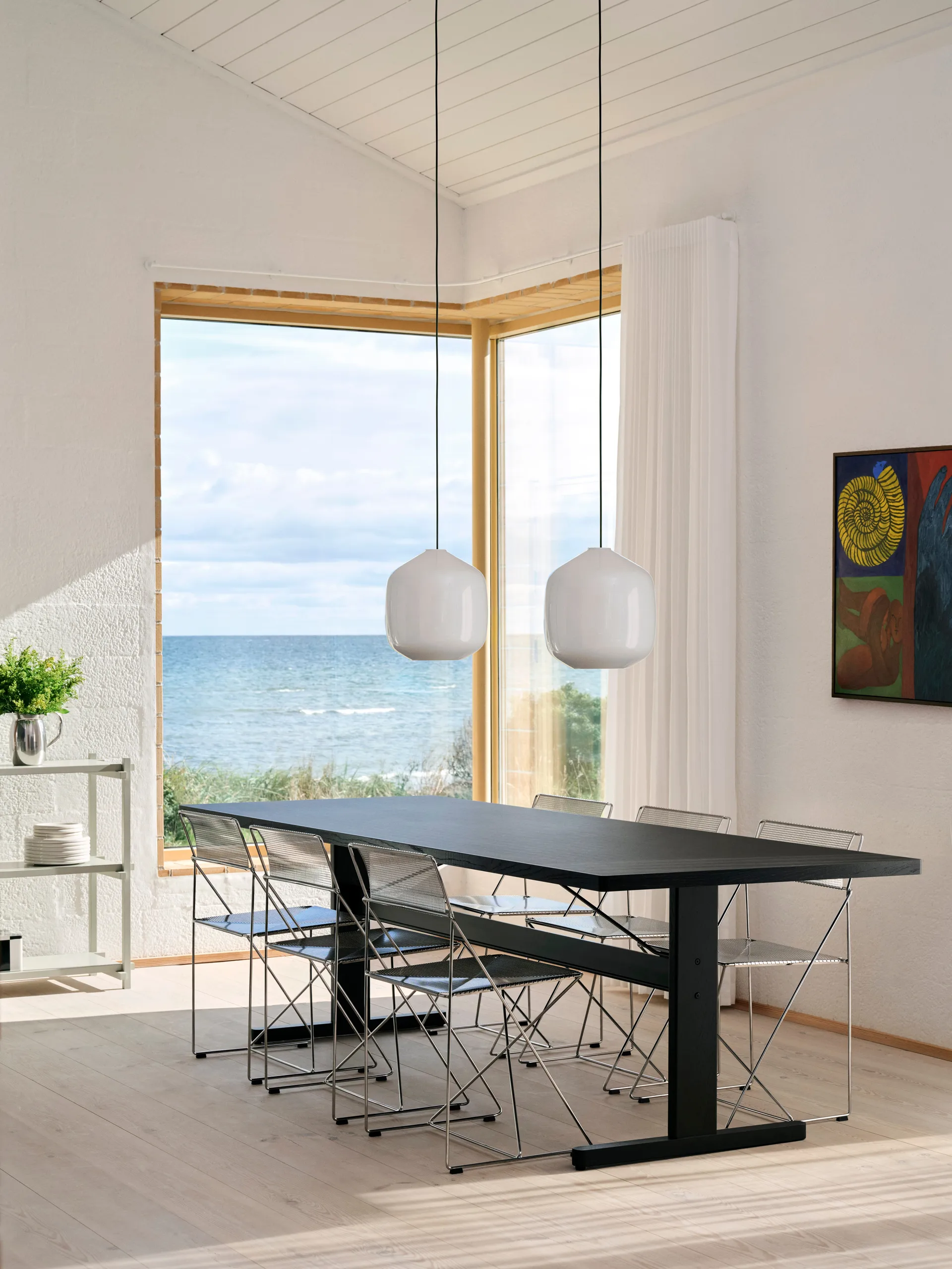 Sedia X-Line Indoor, Black HAY