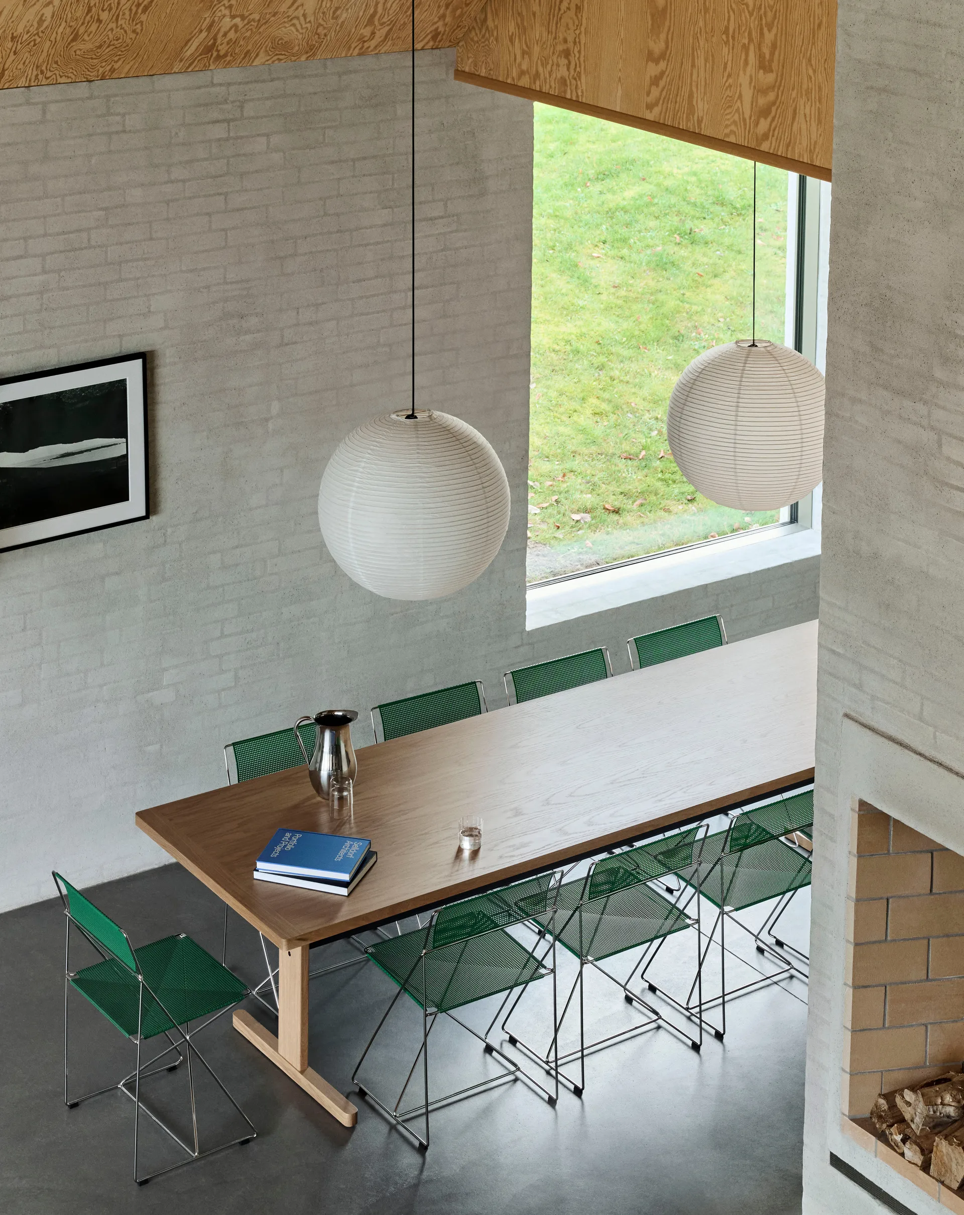 Sedia X-Line Indoor, Leek green HAY