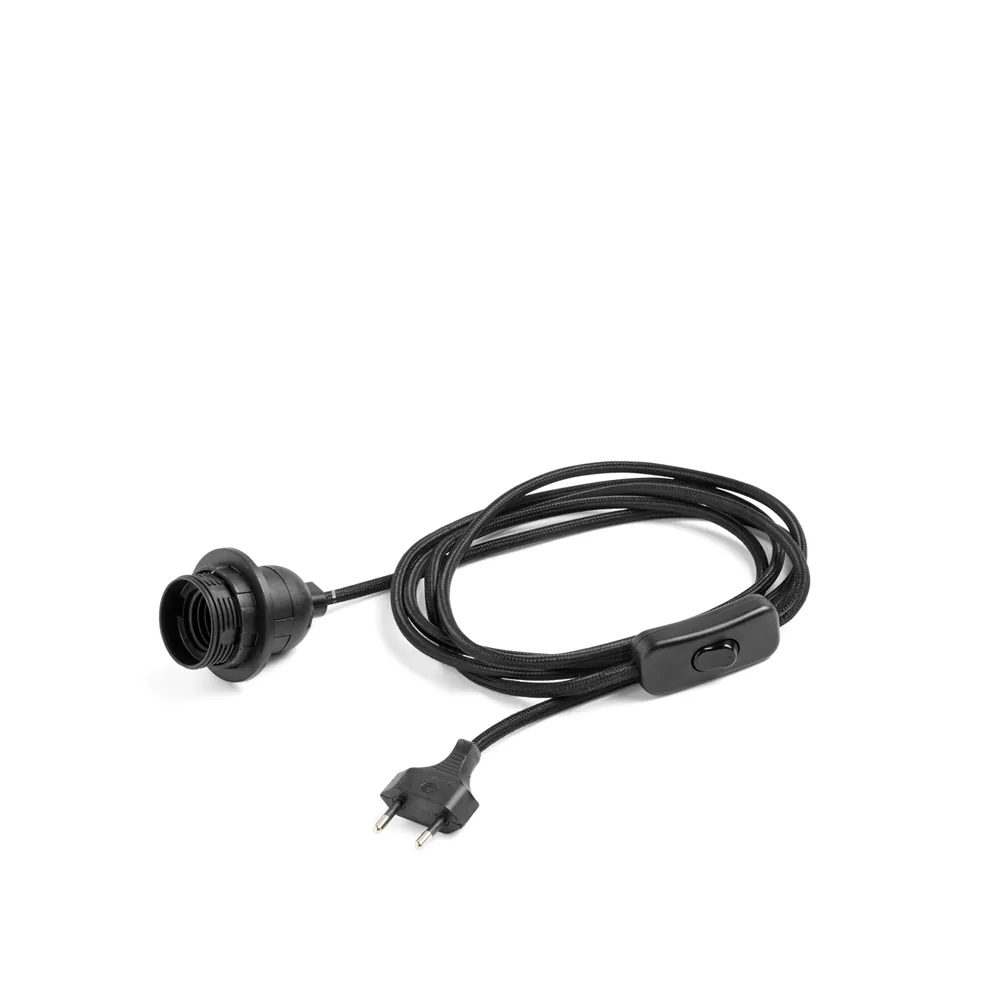 Set di cavi Cord Set Table, soft black HAY