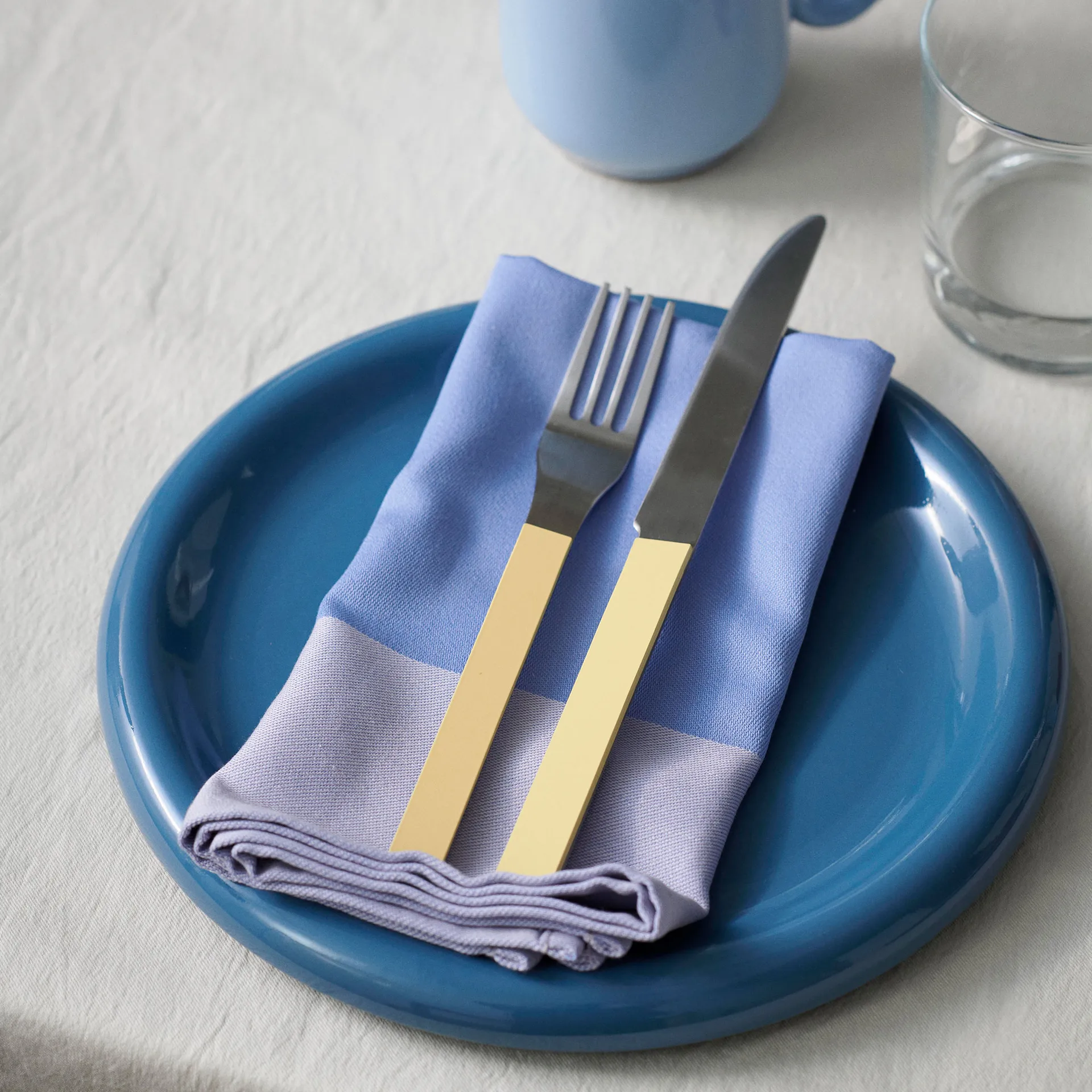 Set di posate MVS 4 pezzi, Giallo HAY