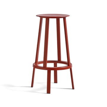Sgabello da bar Revolver - Red, high - HAY