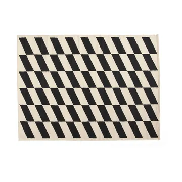Shift Kelim tappeto 170x240 cm - Black - HAY