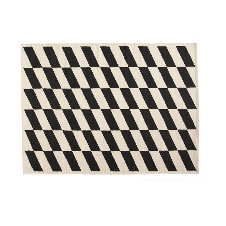 Shift Kelim tappeto 170x240 cm - Black - HAY