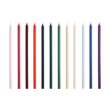 Slim candele 12-pack - Multi - HAY
