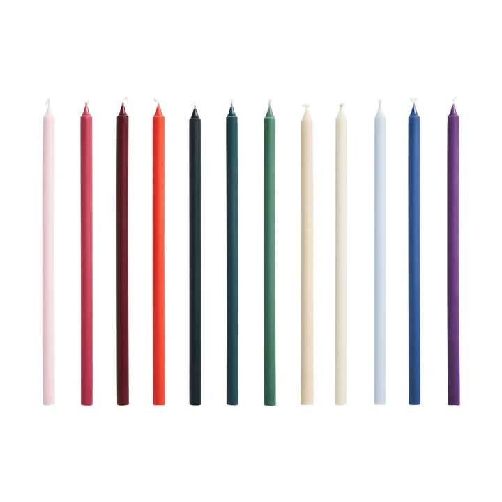 Slim candele 12-pack - Multi - HAY