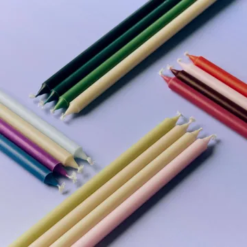 Slim candele 12-pack - Multi - HAY