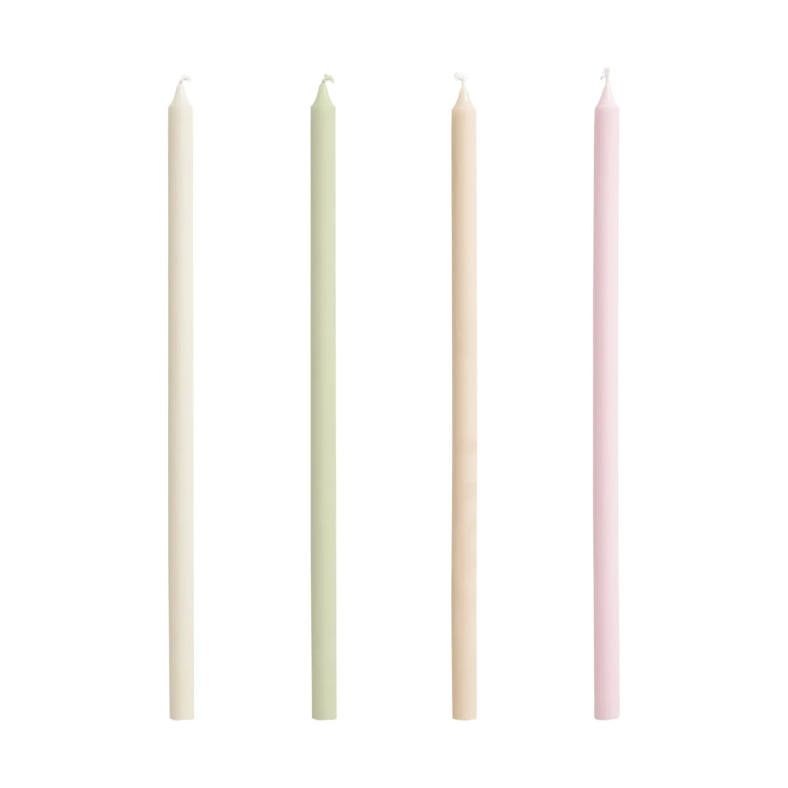 Slim candele 4-pack, pastelli HAY