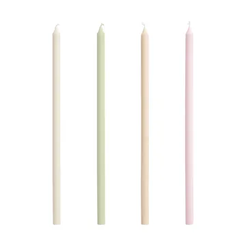 Slim candele 4-pack - pastelli - HAY
