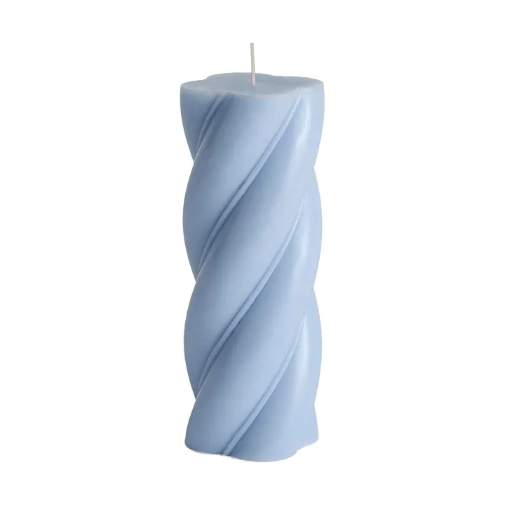Soft Serve Candle candela a blocco - azzurro chiaro, Ø7,8x19,5 cm - HAY