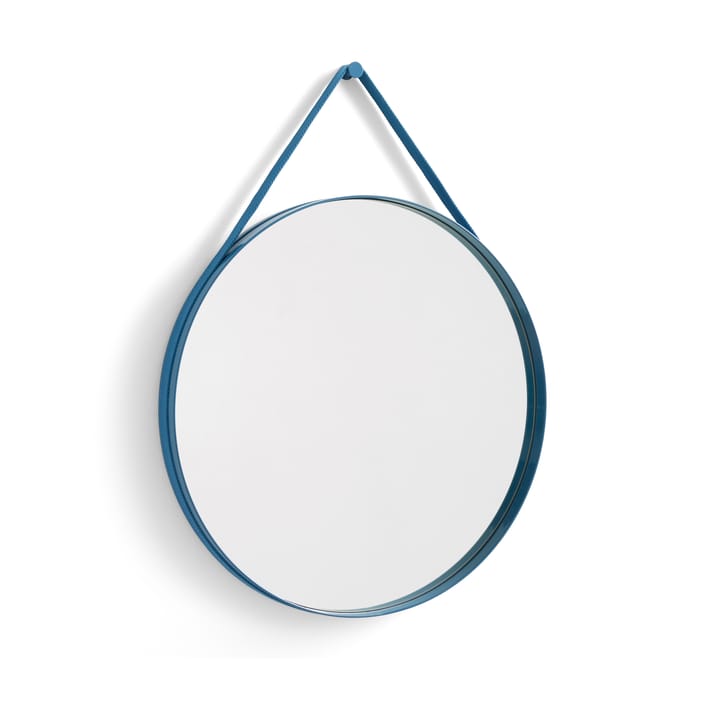 Specchio Strap Mirror Ø70 cm - Blu - HAY