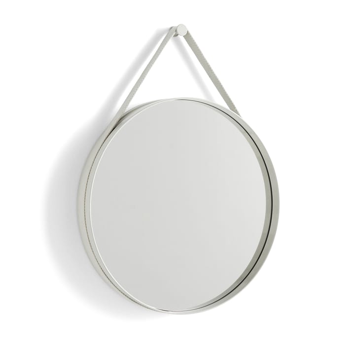 Specchio Strap Mirror - Grigio chiaro - HAY