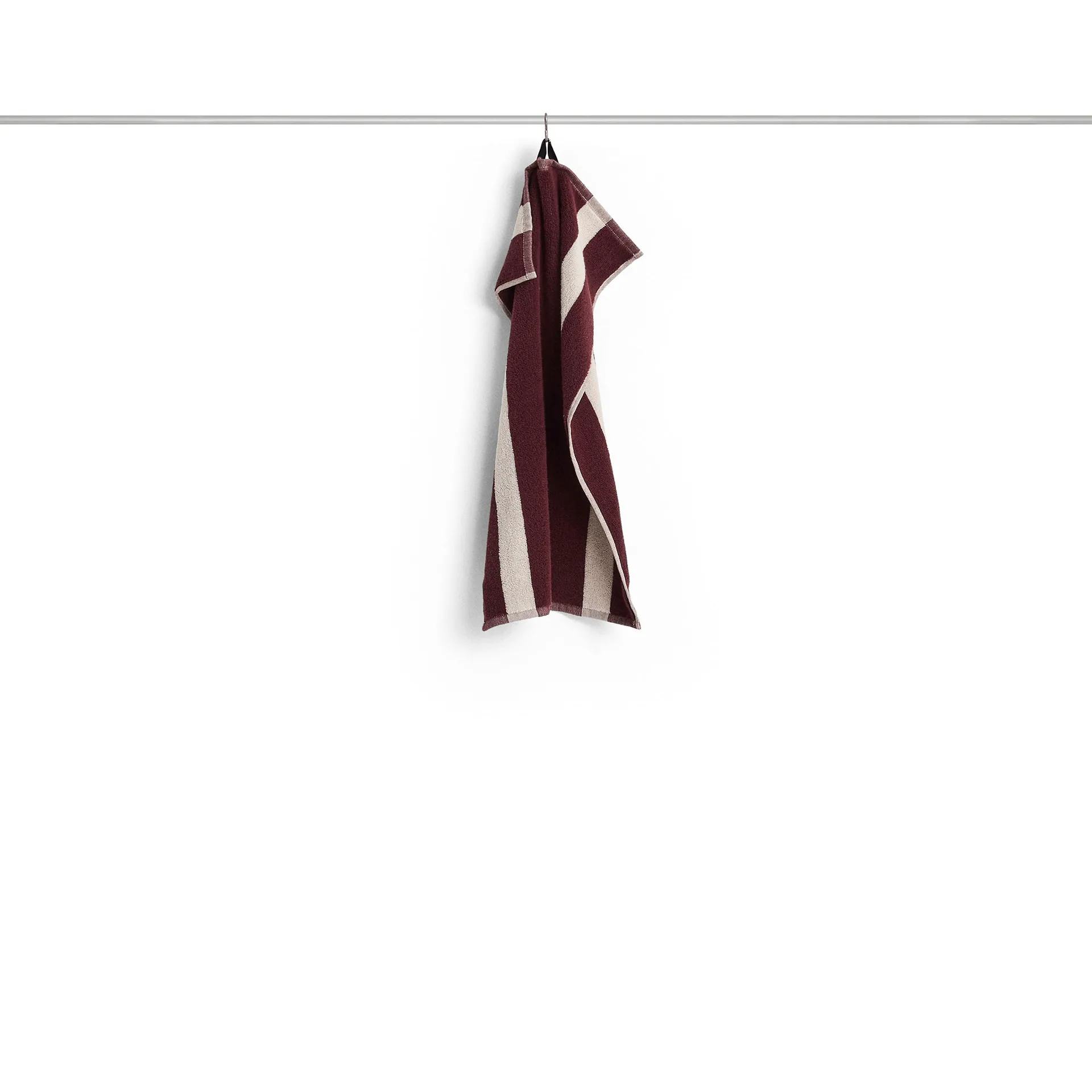 Stripe asciugamano, burgundy, 40x60 cm HAY
